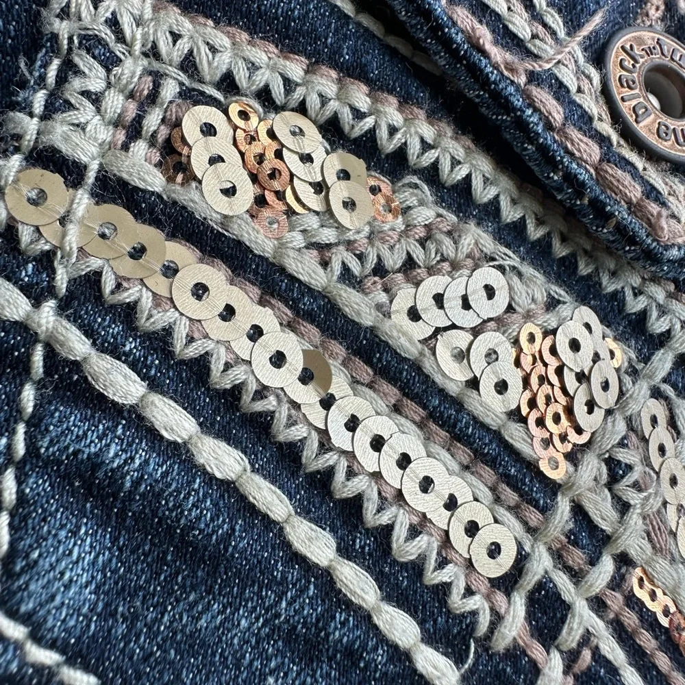 Rue 21 TwentyOne Black Size Curvy 3/4 Regular Low Rise Slim Boot - Picture 6 of 11